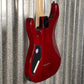 ESP LTD MH-200 Quilt Neck Thru See Thru Black Cherry Guitar MH200QMNTSTBC #2429 Used