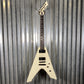 ESP LTD Vulture Jame Hetfield Olympic White Guitar & Case VULTUREOW #4698 Used