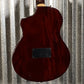 Ortega RTPDLX-ACA Acacia Burst Thinline Nylon Acoustic Electric Guitar & Bag #0020