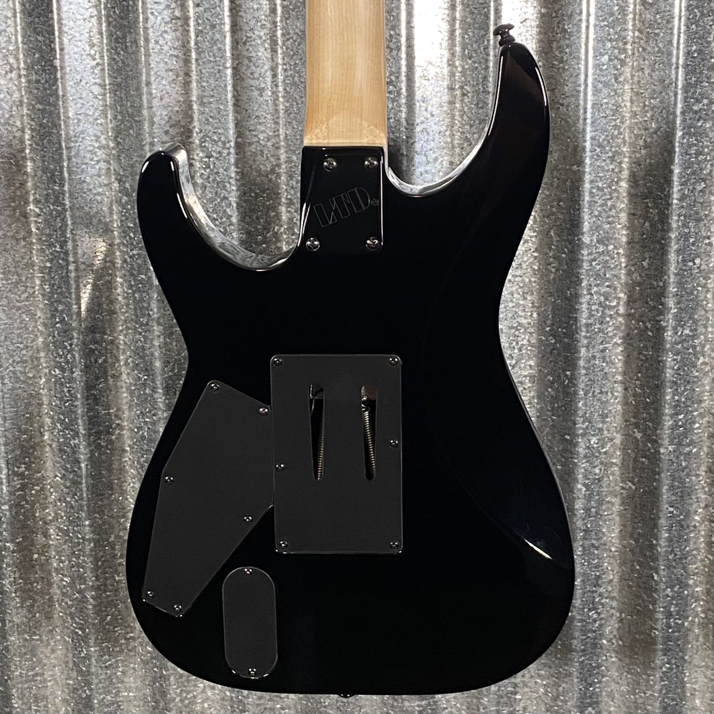 ESP LTD M-1000 Maple Black Guitar & Case #3176 Used