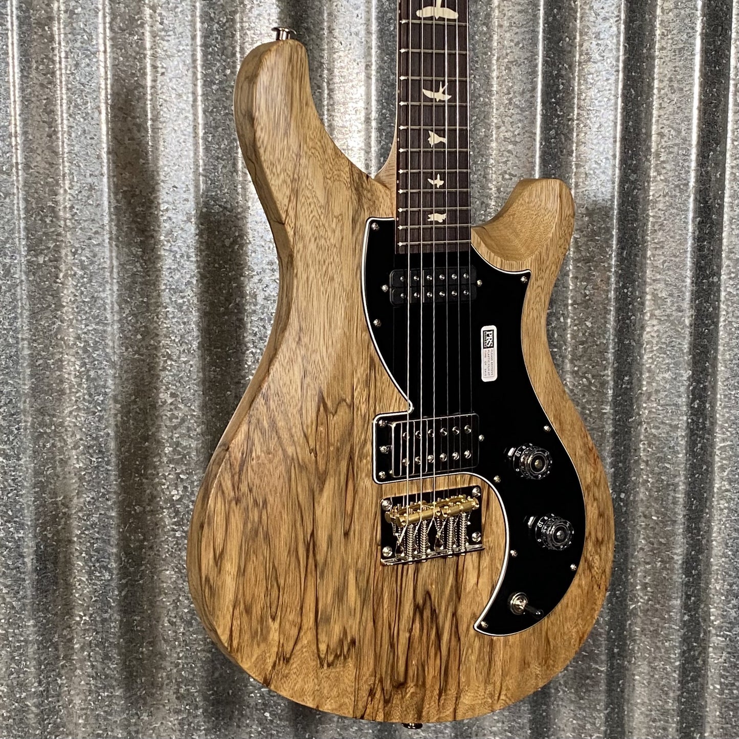 PRS Paul Reed Smith USA S2 Vela Black Limba Guitar & Bag #9329