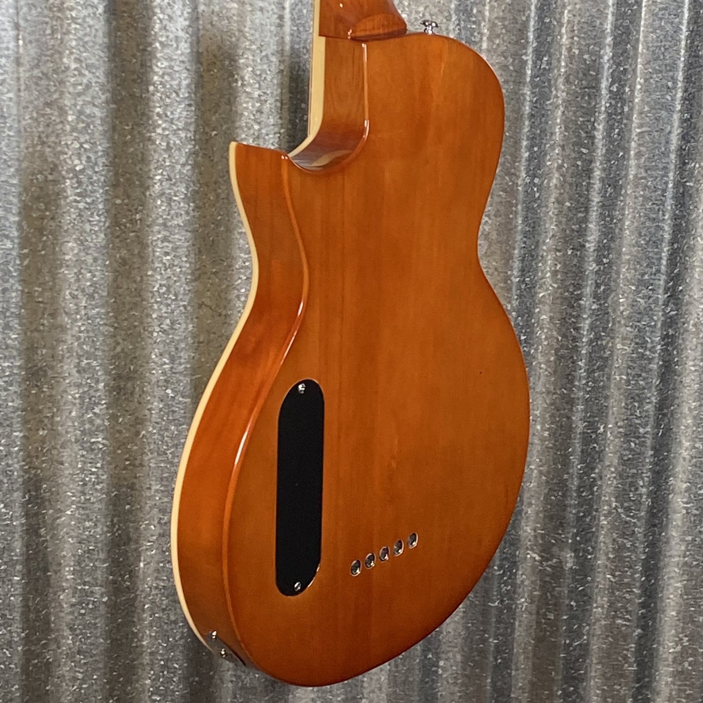 ESP LTD TL-5 5 String Acoustic Electric Thinline Bass Natural TL5NAT #0400 Used