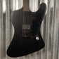 ESP LTD Phoenix Black Metal Guitar LPHOENIXBKMBLKS #3142 USED