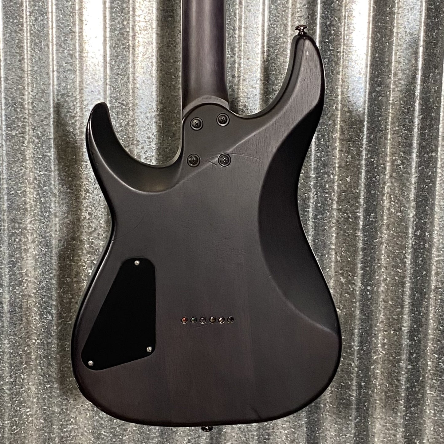 Schecter Omen Elite 6 Charcoal Guitar & Case #0948 Used