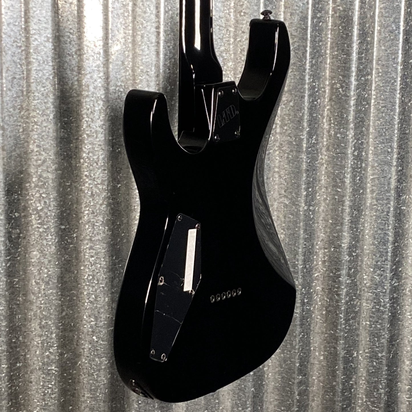 ESP LTD M-201HT Baritone Hard Tail Black Guitar M201BHTBLK #0639 Used