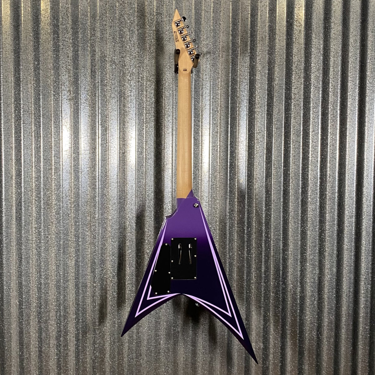 ESP LTD Alexi Laiho Hexed Sawtooth Arrow Purple Fade Satin Guitar & Case LALEXIHEXED #0190 Used
