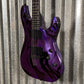 Schecter C-1 Hydro Dip Purple Obsidian Guitar #0583