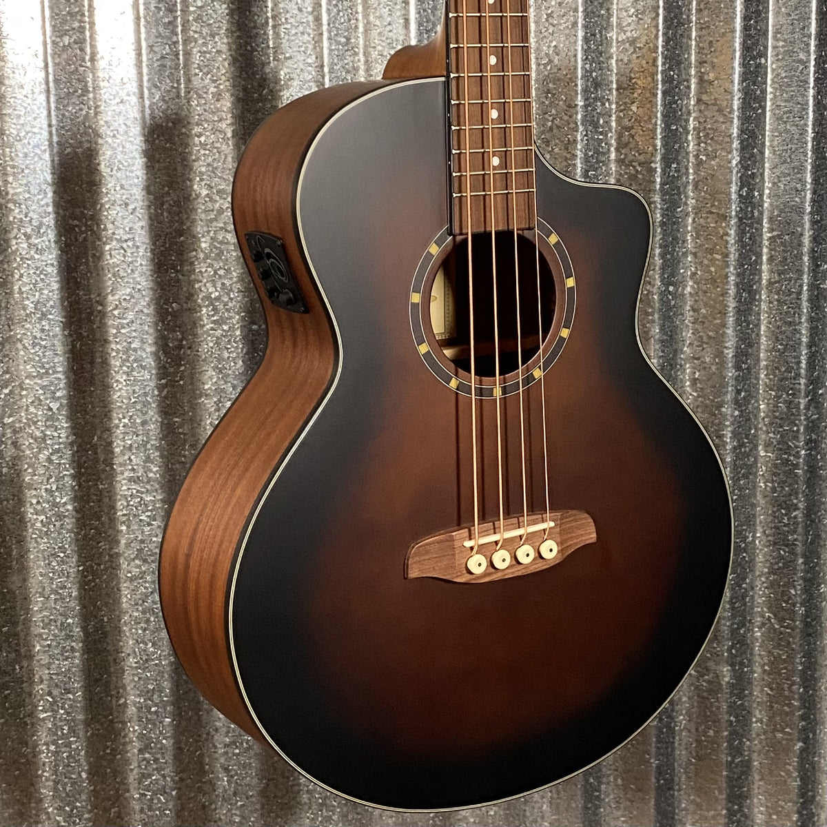 Ortega D7CE-BFT-4 4 String Acoustic Electric Bass #0816
