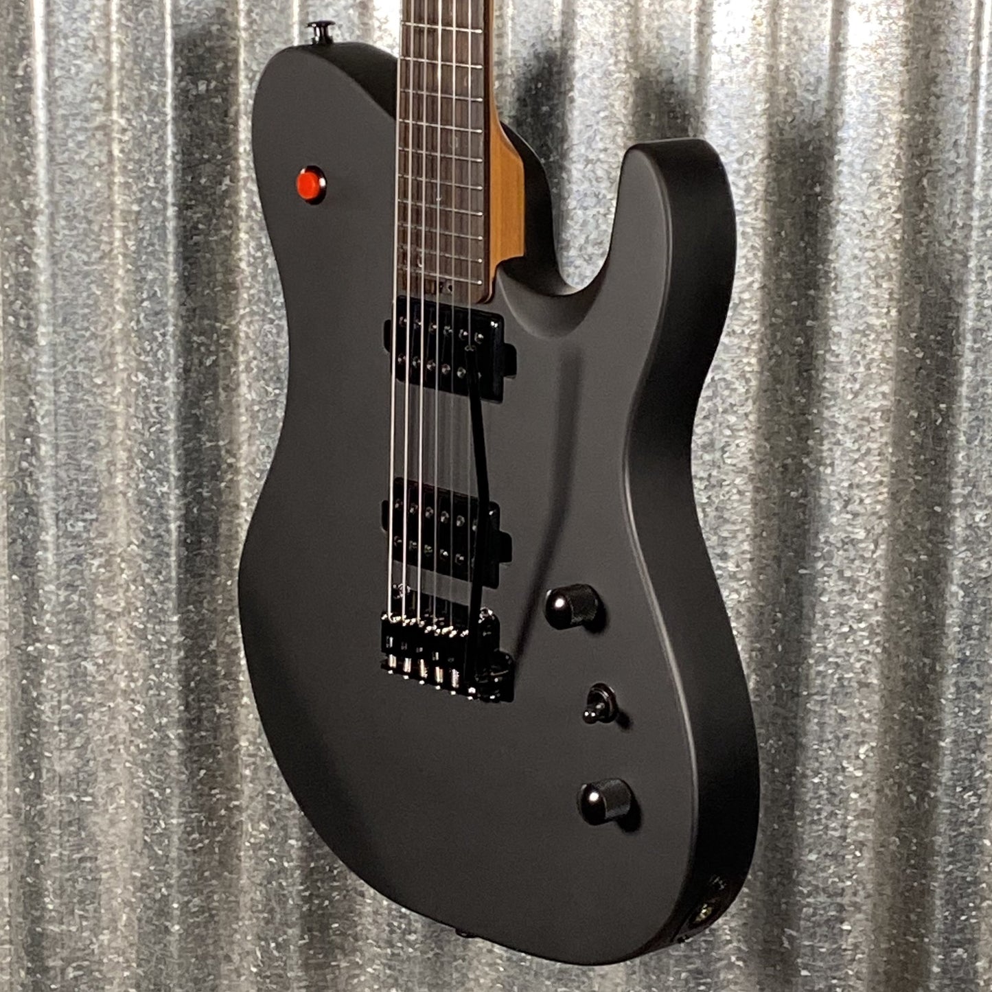 Westcreek Guitars Helyx T Style Dual Humbucker Black Guitar #0178 Used