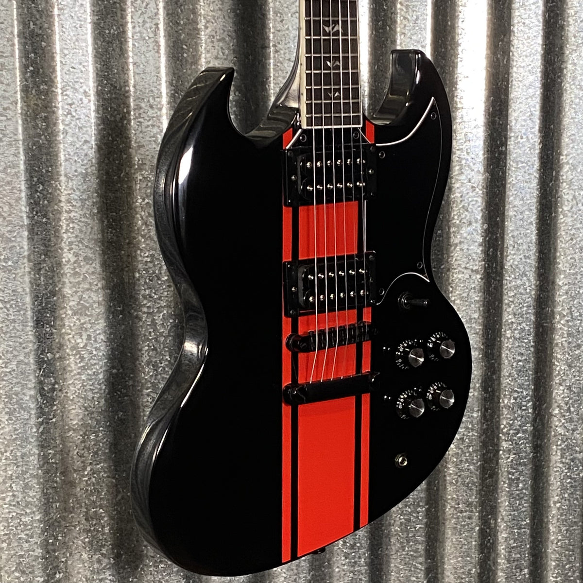 Westcreek Guitars Racer SG Offset Style Black #0035 Used