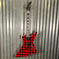 Westcreek Guitars Revenge Explorer Style Red Checker #0015 Used