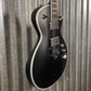 ESP LTD EC-1000 ET Evertune Bold Binding Black Guitar EC1000ETBBBLKS #0331 Used