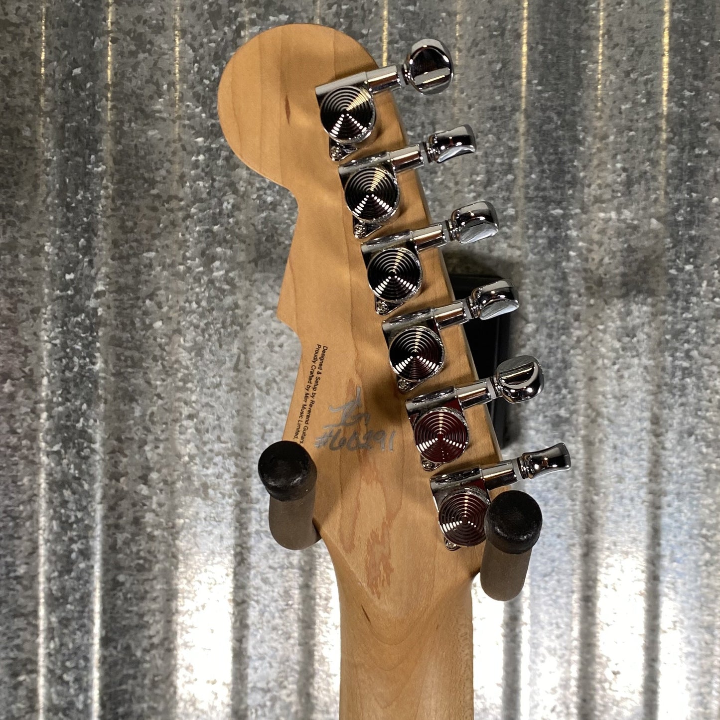 Reverend Six Gun HPP Periwinkle Burst Guitar #60291