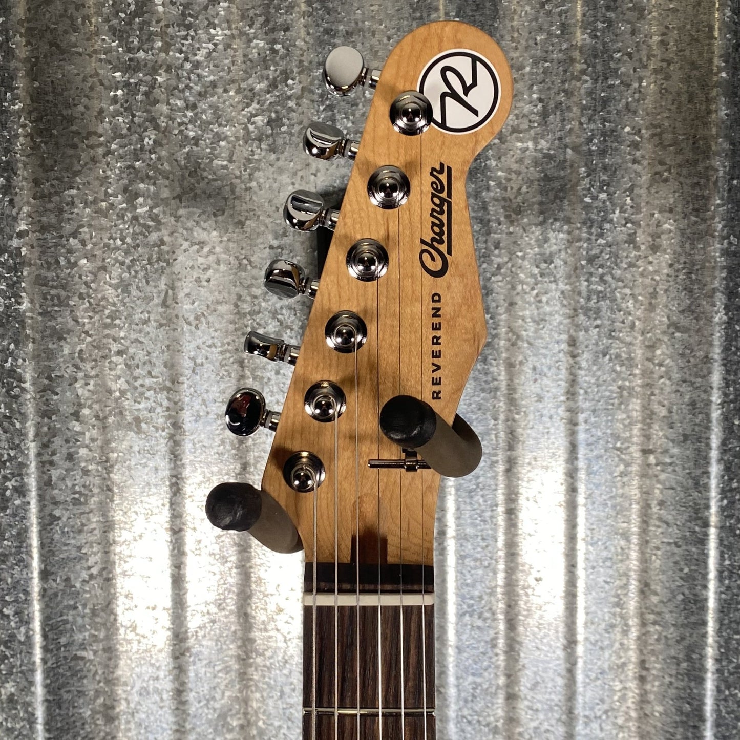 Reverend Charger Cleancut Feisty Red Railhammer Guitar #69916