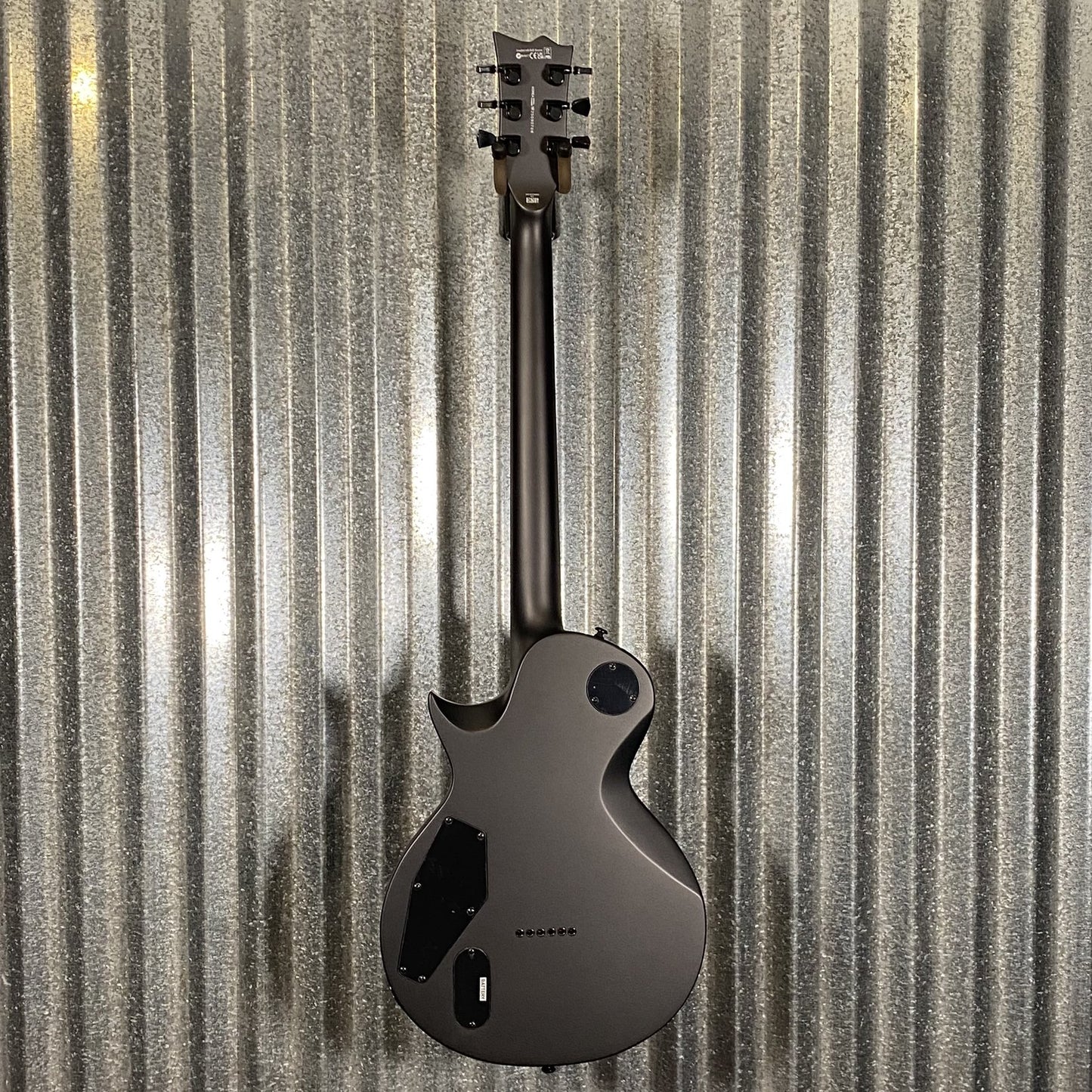 ESP LTD EC-1000B Baritone Charcoal Metallic Satin Guitar #0708 Used