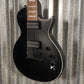 ESP LTD EC-257 7 String Black Satin Guitar & Case EC257BLKS #0360  Used