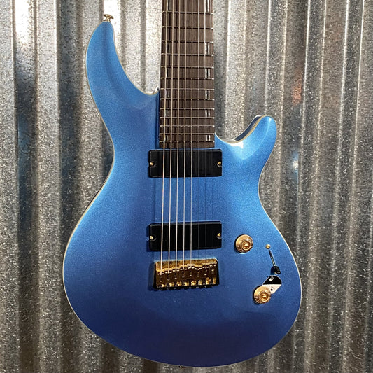 ESP LTD JR-208 Javier Reyes 8 String Pelham Blue Baritone Guitar LJR208PB #0461 Used