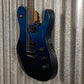Westcreek Guitars Helyx T Style Dual Humbucker Ocean Vortex Blue Guitar #0034 Used