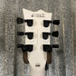 ESP LTD EC Arctic Metal Snow White Satin Guitar & Case #0589 Used