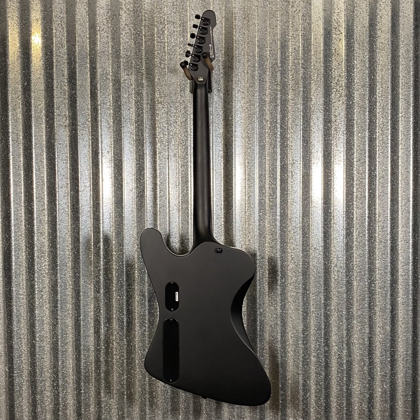 ESP LTD Phoenix Black Metal Guitar PHOENIXBKMBLKS #2436 USED