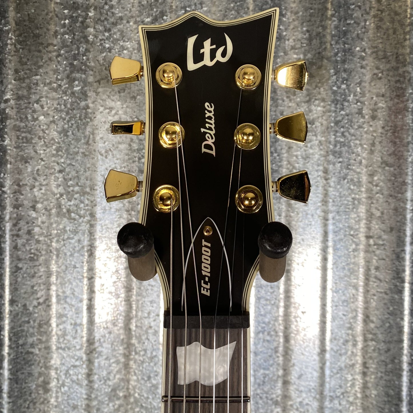 ESP LTD EC-1000TCMT Vintage Gold Satin Guitar EC1000TCTMVGS #1135 Used