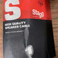 Stagg SSP15SS25 15M 50 ft 14GA Speakon-Speakon Cable