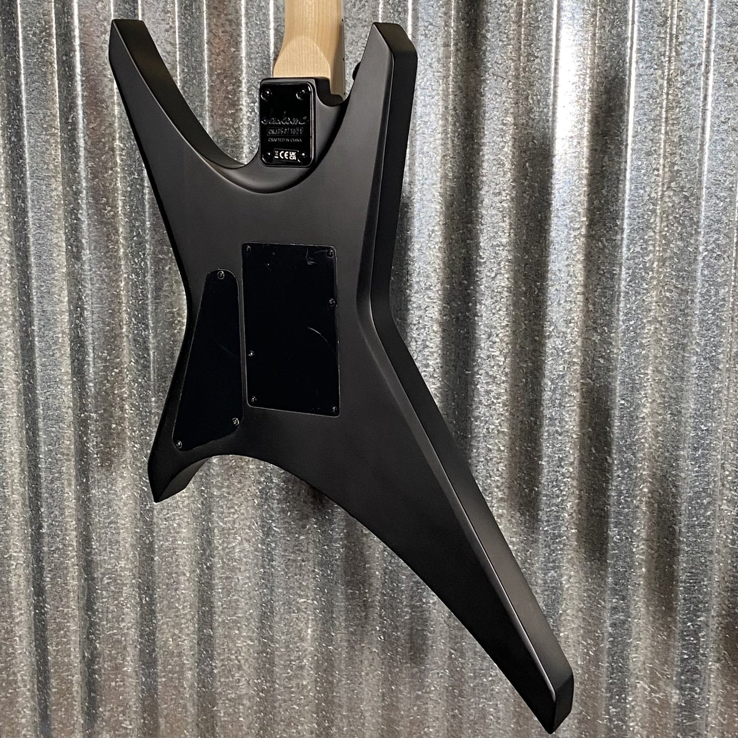 Jackson JS Series Warrior JS32 Black Satin Guitar #1021 Used