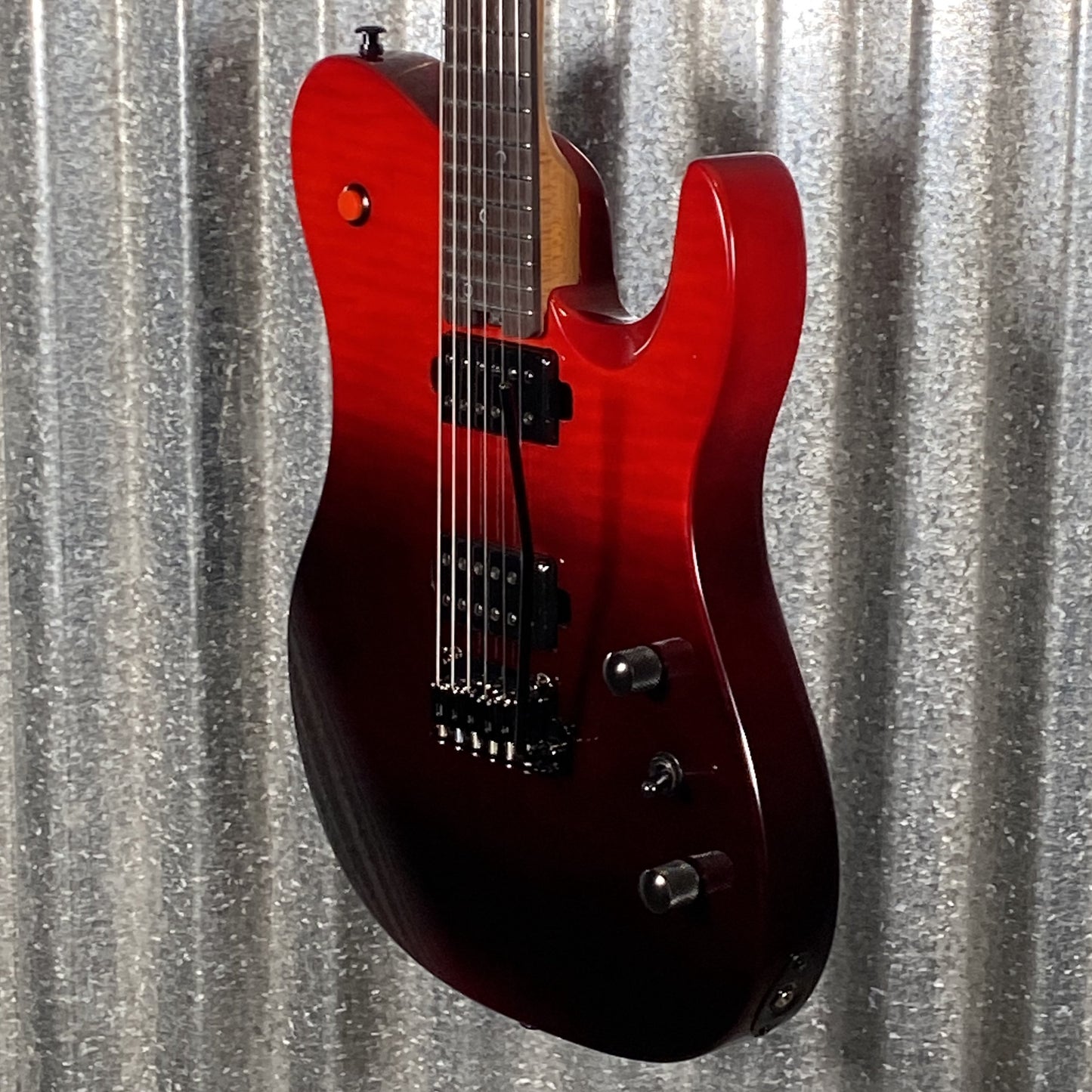 Westcreek Guitars Helyx T Style Dual Humbucker Sunset Ember Guitar #0047 Used