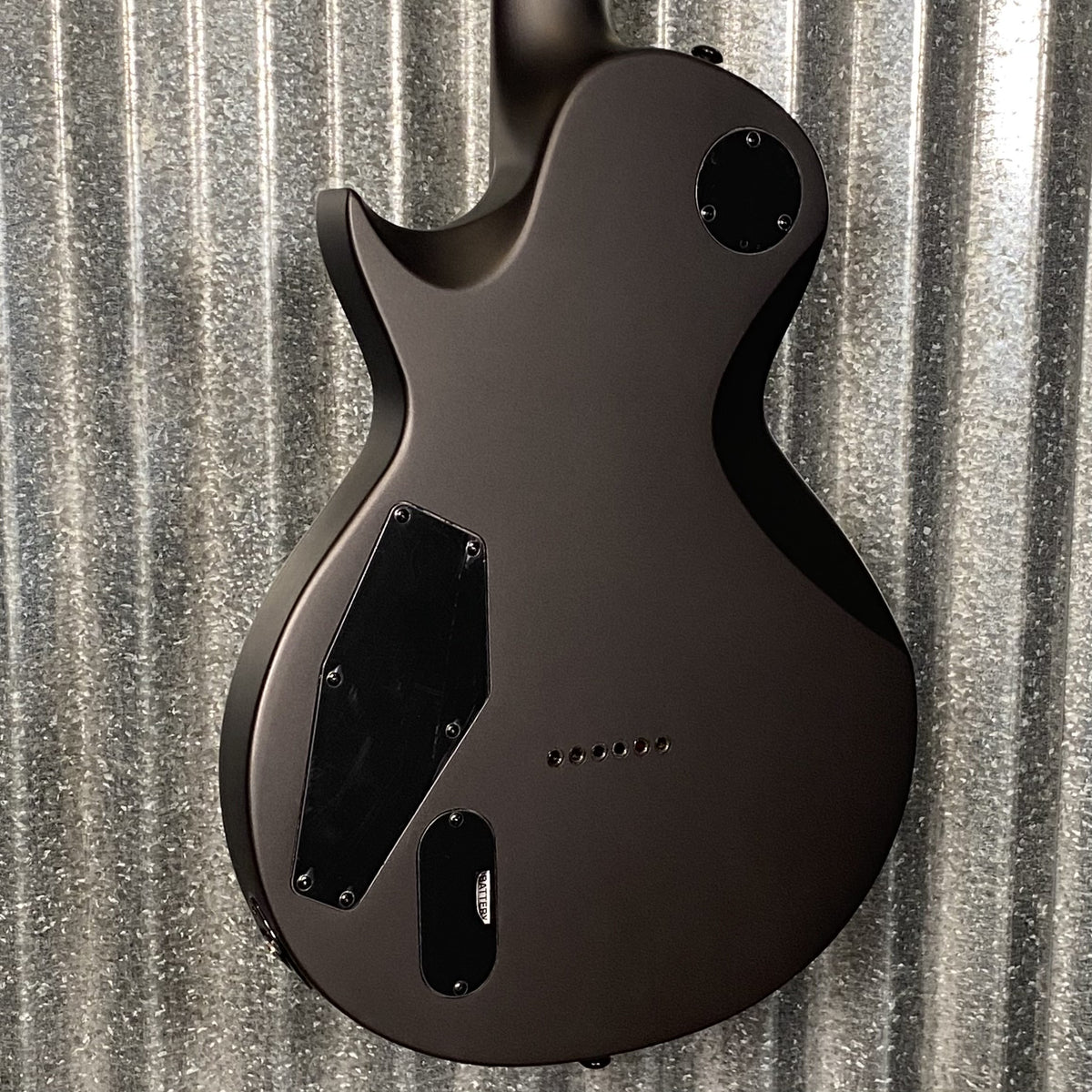 ESP LTD EC-1000 Baritone Charcoal Metallic Satin Guitar EC1000BCHMS #0723 Used
