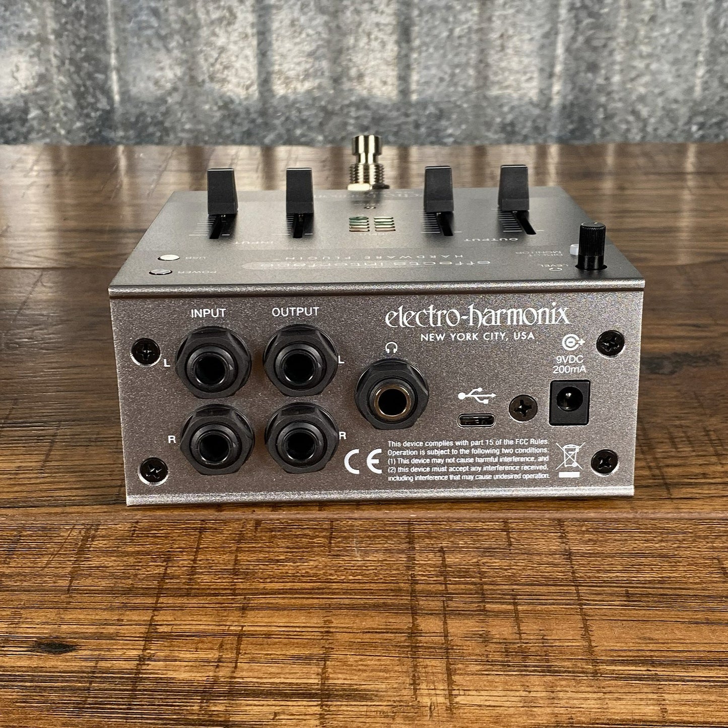 Electro-Harmonix EHX Interface Hardware Plugin USB Recording Guitar Effect Pedal