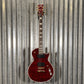 ESP LTD EC-1000T CMT See Thru Black Cherry Guitar #1172 Used