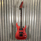 ESP LTD MH-1000 Evertune Candy Apple Red Satin Guitar #0731 Used