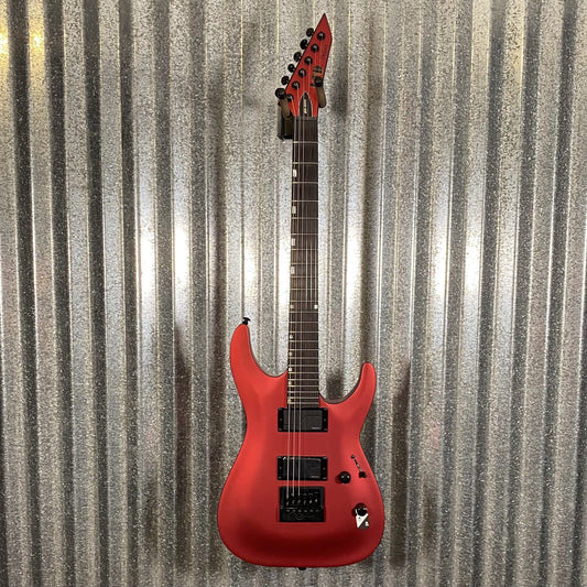ESP LTD MH-1000 Evertune Candy Apple Red Satin Guitar #0731 Used