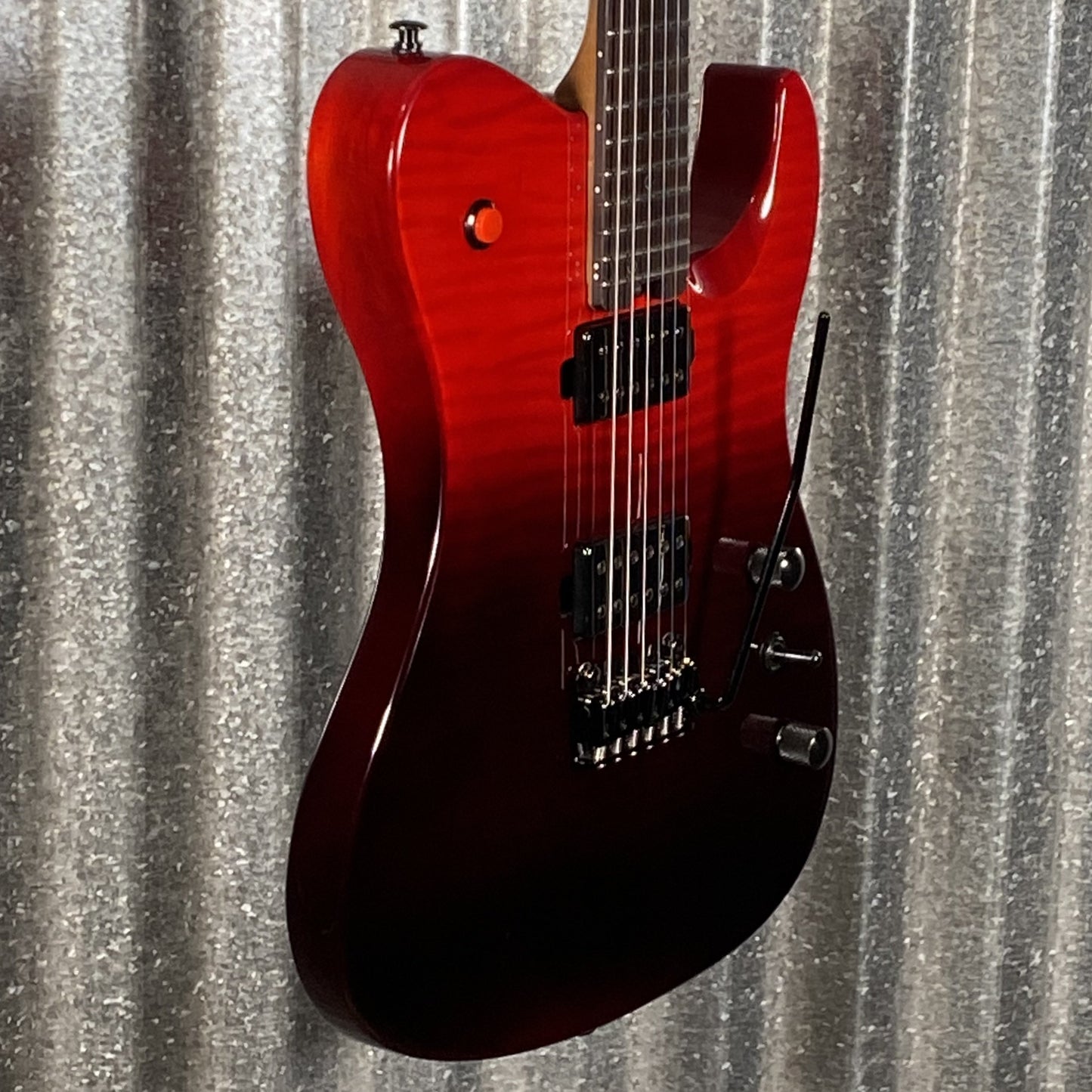 Westcreek Guitars Helyx T Style Dual Humbucker Sunset Ember Guitar #0047 Used