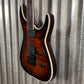 ESP LTD MH-1000 Evertune Dark Brown Sunburst Guitar LMH1000ETFMDBSB #0746 Used