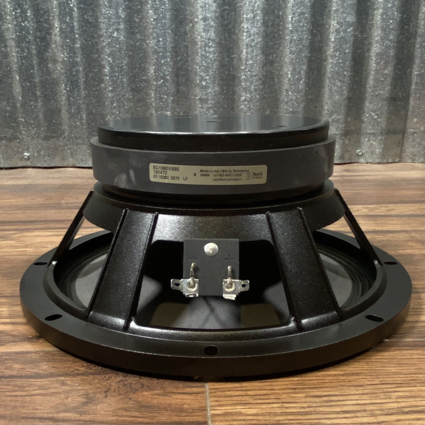 Eden Eminence XST EC1060XS8E 10" Cast Frame Bass Speaker 8 ohm Used
