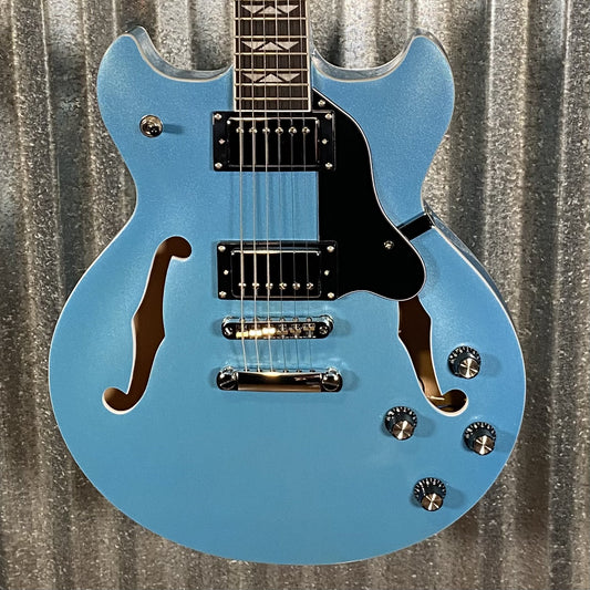 Westcreek Guitars 333 Semi Hollow Body Double Cutaway Blue #0037 Used