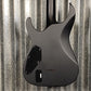 ESP LTD MH-1000B Baritone Black Satin Guitar MH1000BBLKS #1485 Used