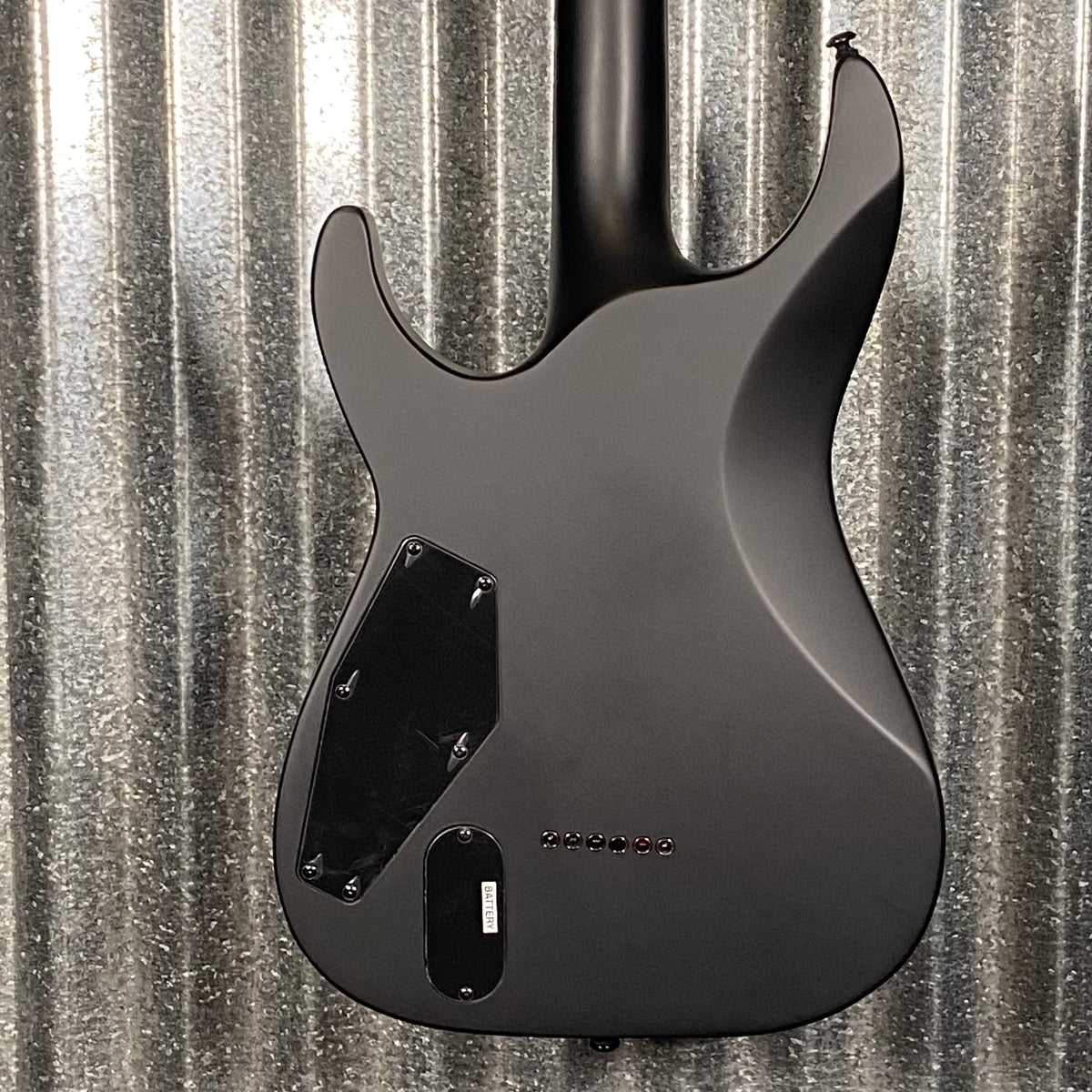 ESP LTD MH-1000B Baritone Black Satin Guitar MH1000BBLKS #1485 Used