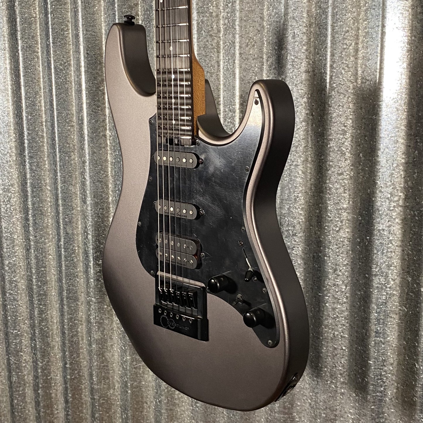 ESP LTD SN-1000 Evertune Charcoal Metallic Satin Guitar & Case #0194 Used