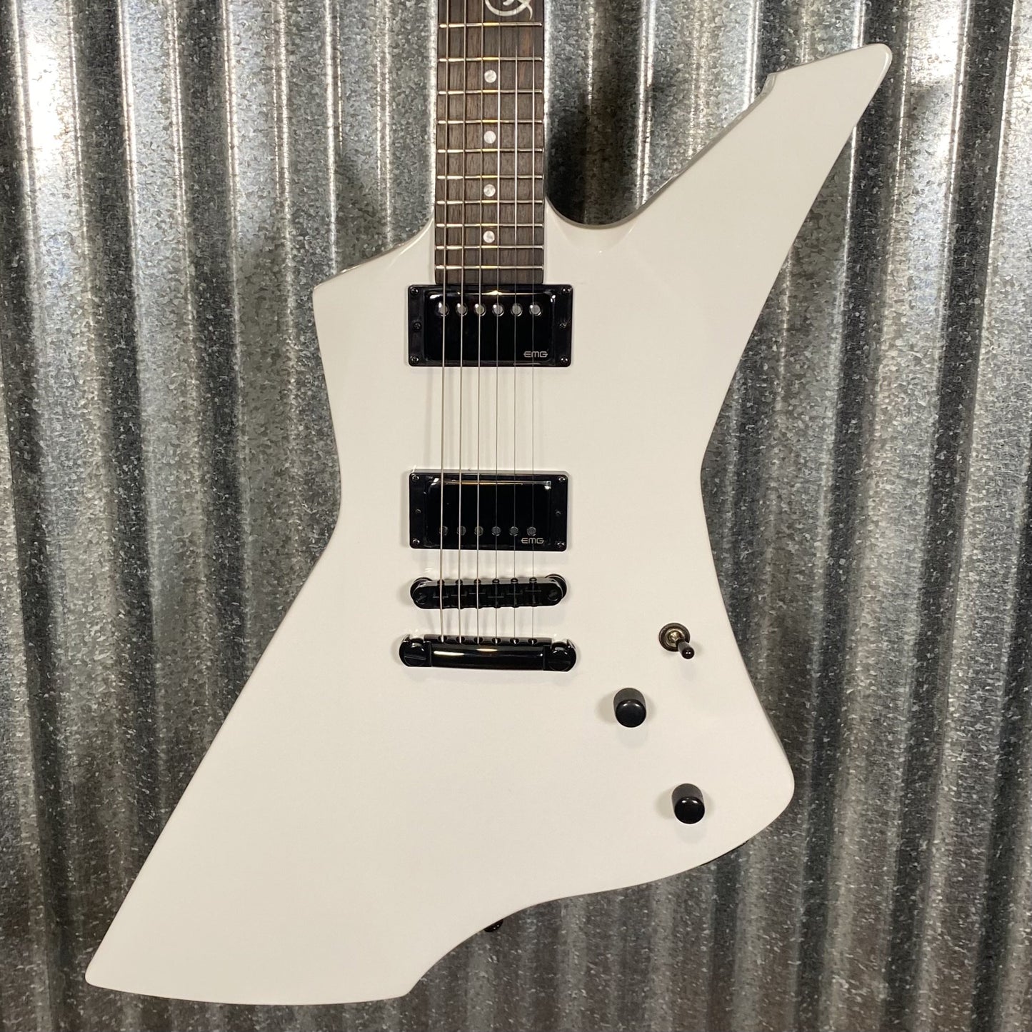 ESP LTD Snakebyte James Hetfield Snow White Guitar & Case SNAKEBYTESW #3239 Used