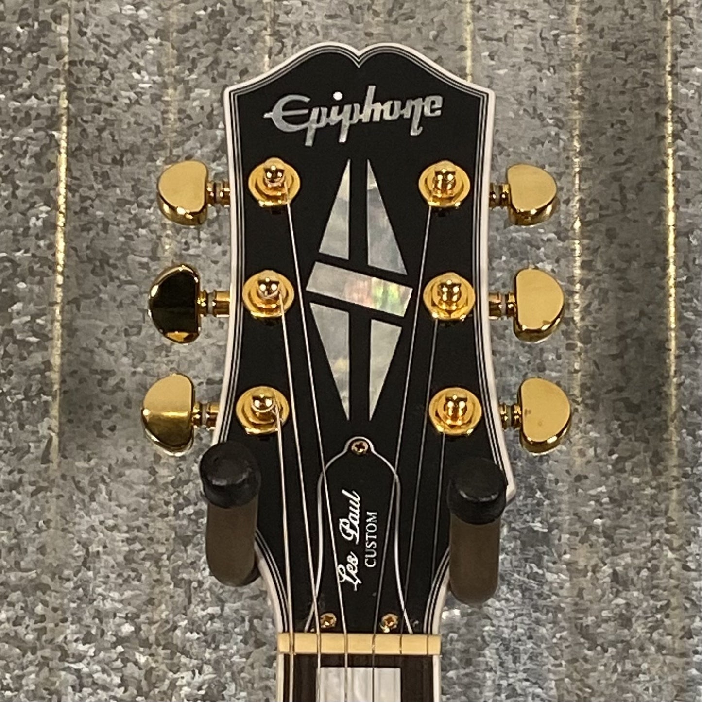 Epiphone Les Paul Custom Black Guitar #2441 Used