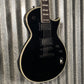 ESP LTD EC-1000S Gloss Black Fluence Guitar & Case #0366 Used