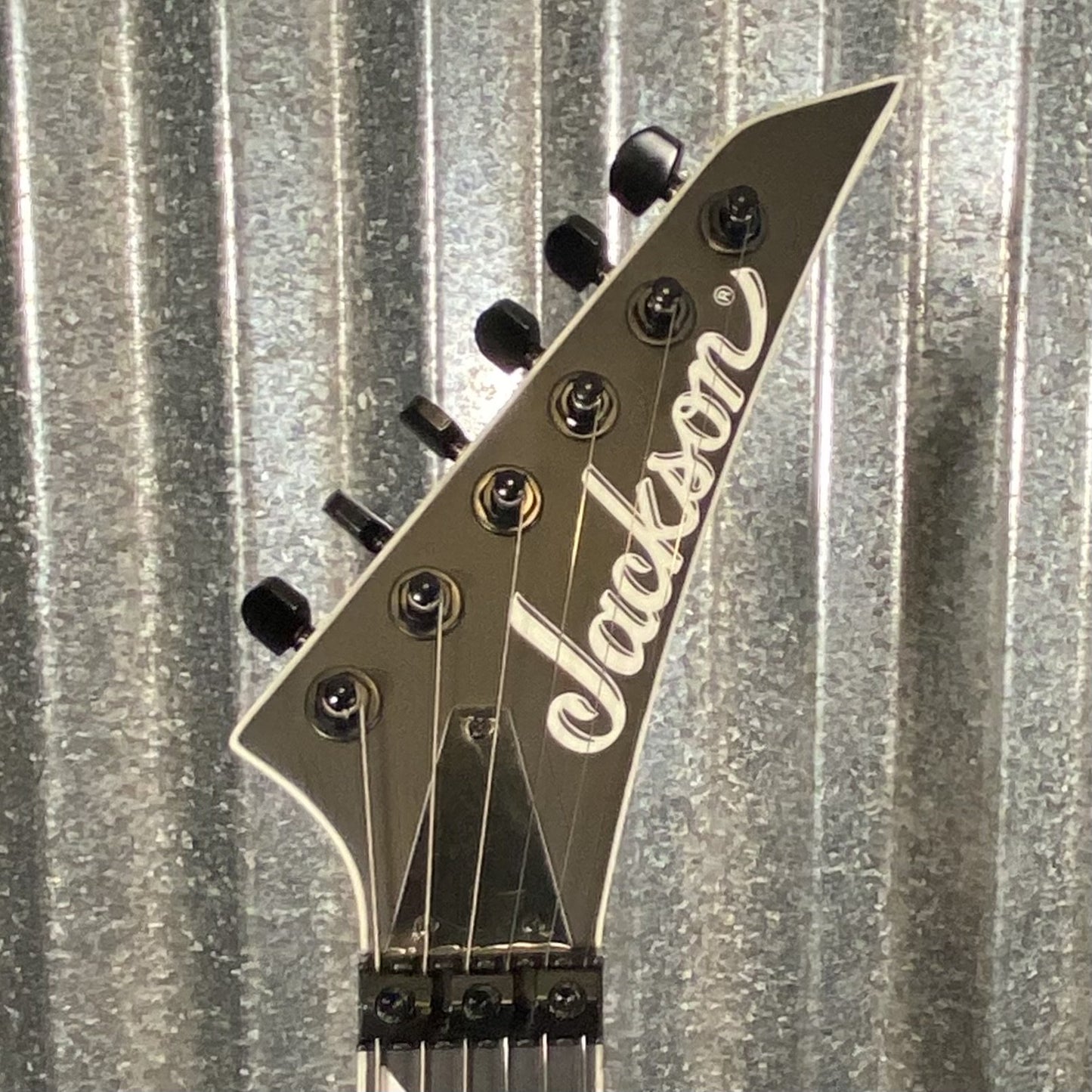 Jackson JS Series Warrior JS32 Black Satin Guitar #1021 Used