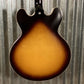 Gibson ES-335 Dot Satin Vintage Burst Guitar & Case #0176 Used