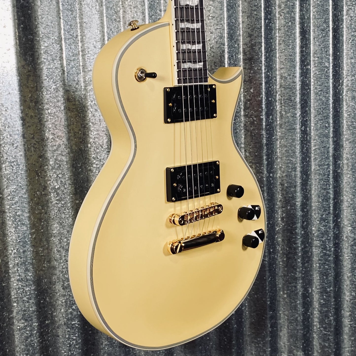 ESP LTD EC-1000T CMT Vintage Gold Guitar #0143 Used