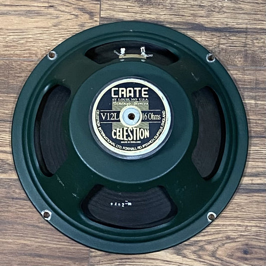 Crate Celestion V12L 12" 25 Watt 16 ohm Guitar Amplifier Speaker Used
