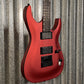 ESP LTD MH-1000 Evertune Candy Apple Red Satin Guitar #0731 Used