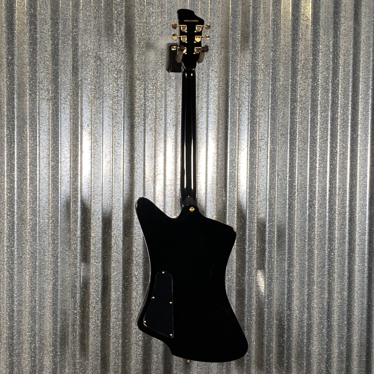 Westcreek Guitars Mirage T Bird Style Dual Humbucker Guitar Black #0012 Used