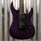 ESP LTD KH-602 Kirk Hammett Purple Sparkle EMG Guitar & Case KH602PSP #1191 Used